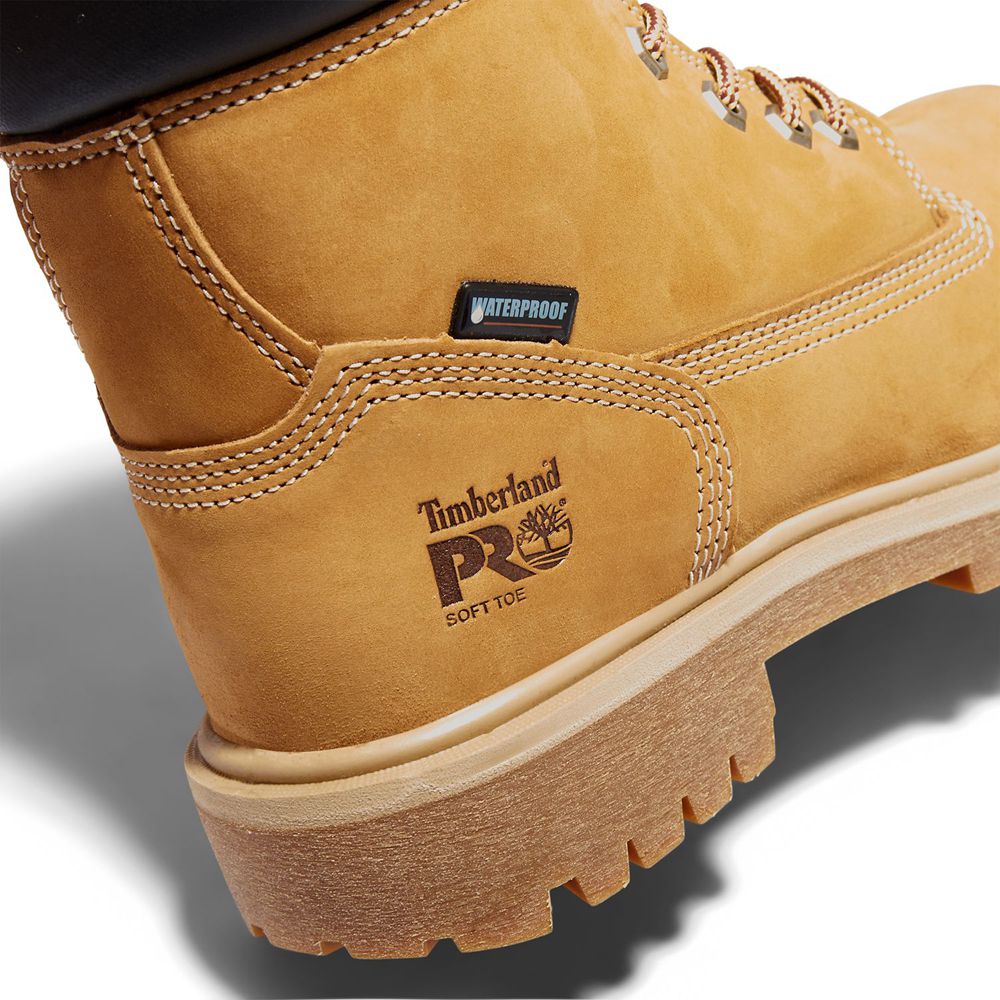 Botas de Trabajo Feminino - Timberland Pro® Direct Attach 6\" Soft Toe - ARCOS9320 - Marrom